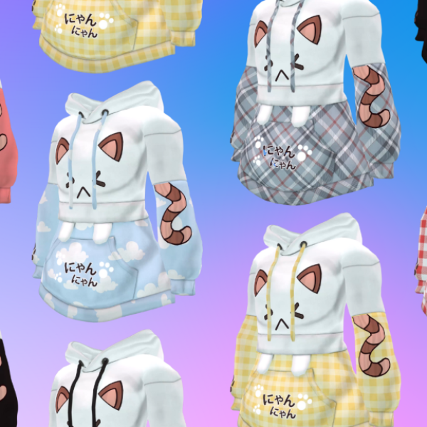 Kitty Kawaii Hoodie for Novabeast